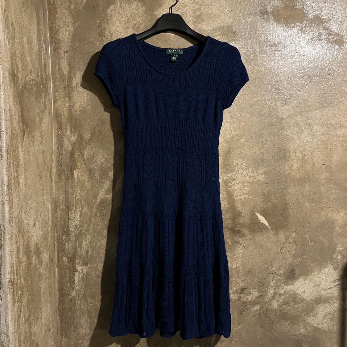 폴로랄프로렌 로렌 니트 반팔 원피스 상품이미지1