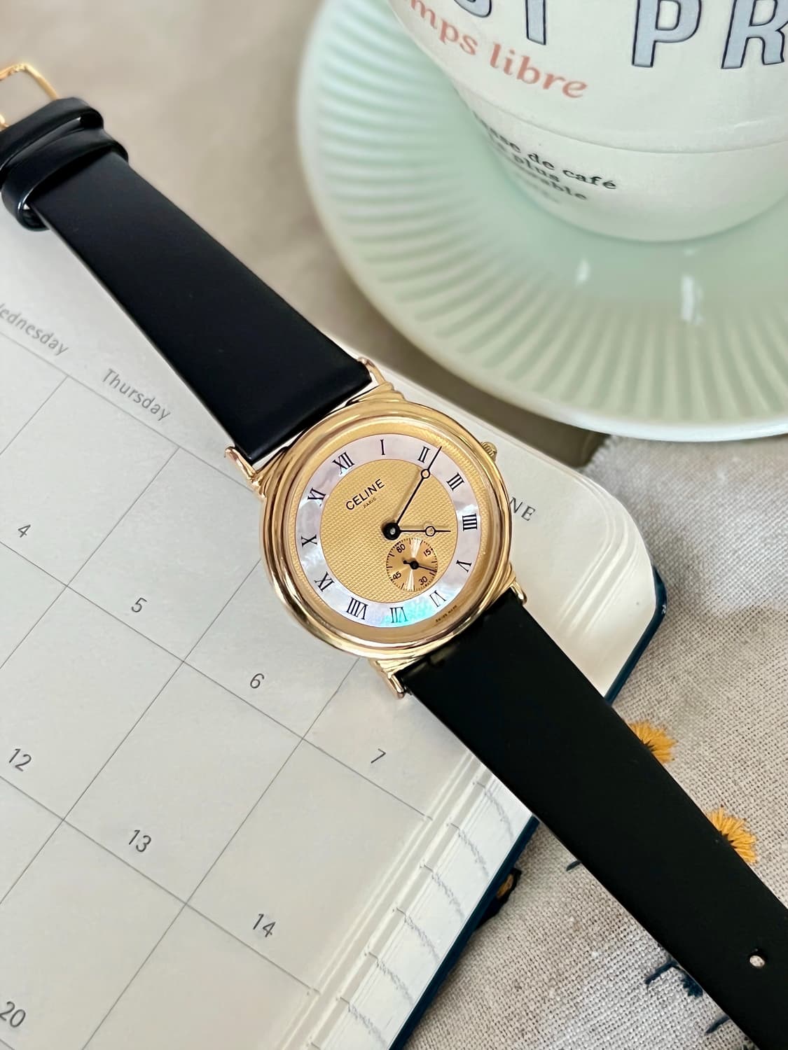 셀린느 스몰 세컨드 시계 (L사이즈,남여공용) / 정품감정. 케어 상품이미지1