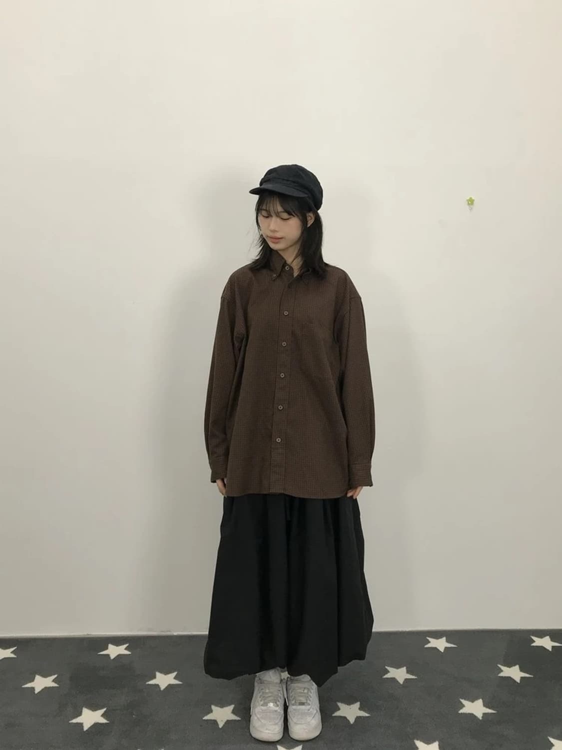 Uniqlo U Brown Check Shirt 상품이미지1