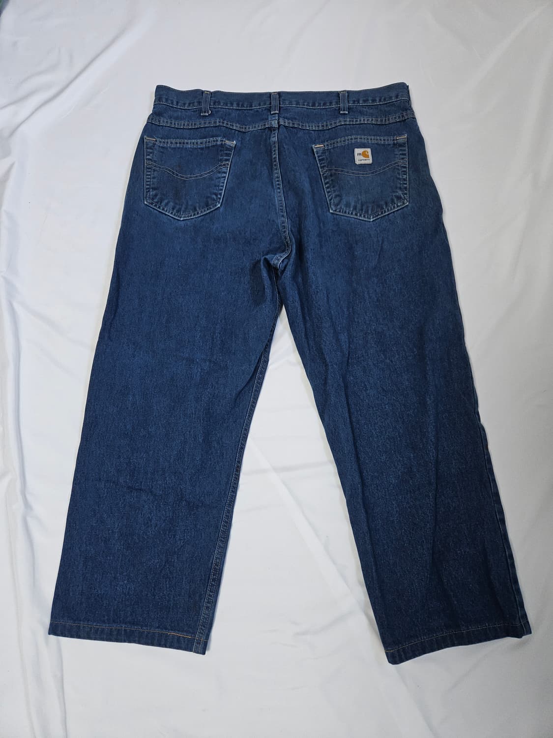 칼하트 USA 오리지널 레귤러 배기 데님팬츠 와이드 워크팬츠 42x30 상품이미지1