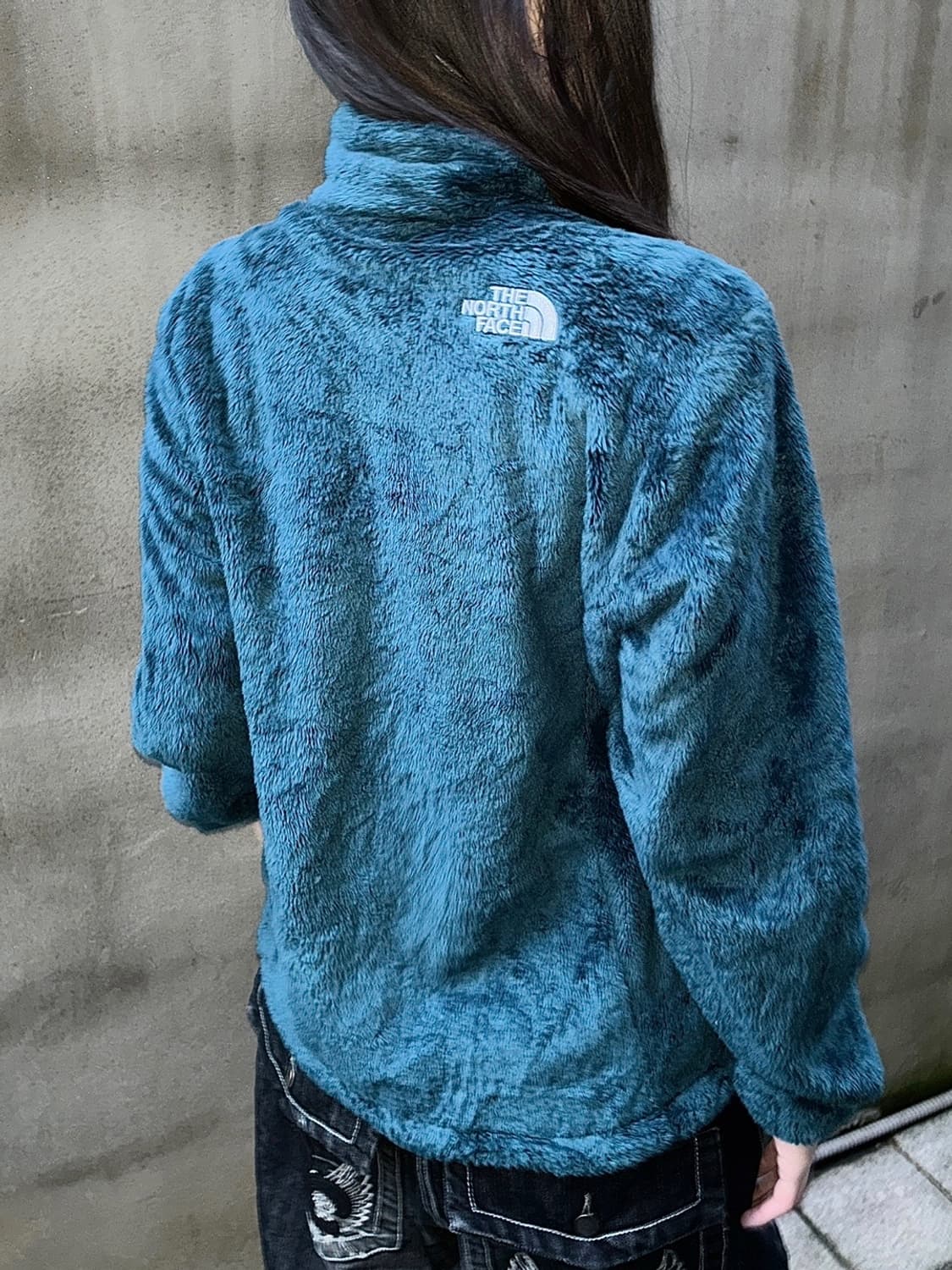 THE NORTH FACE 오션블루 플리스 집업 상품이미지3