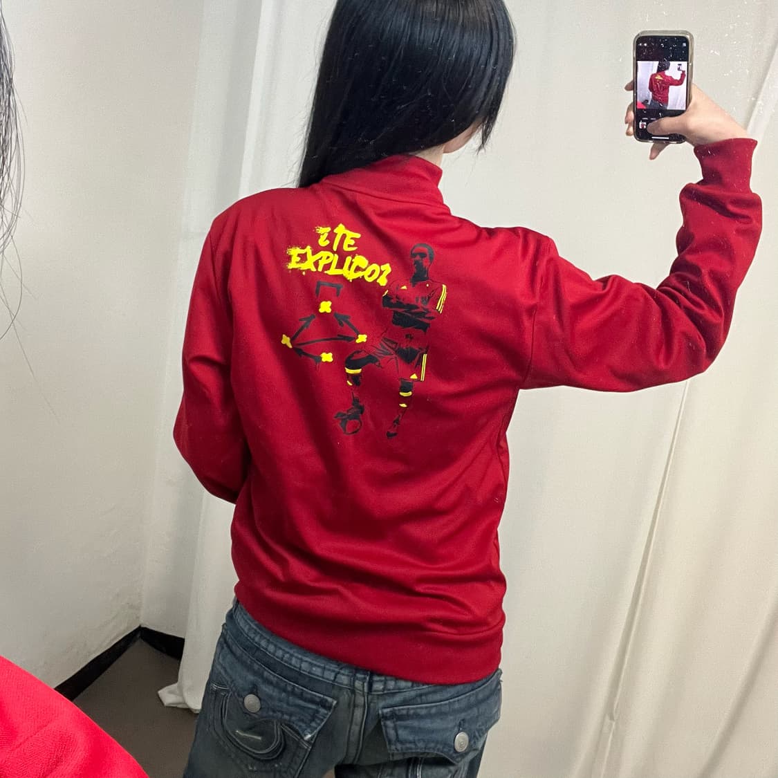 Adidas Spain red jersey 상품이미지3