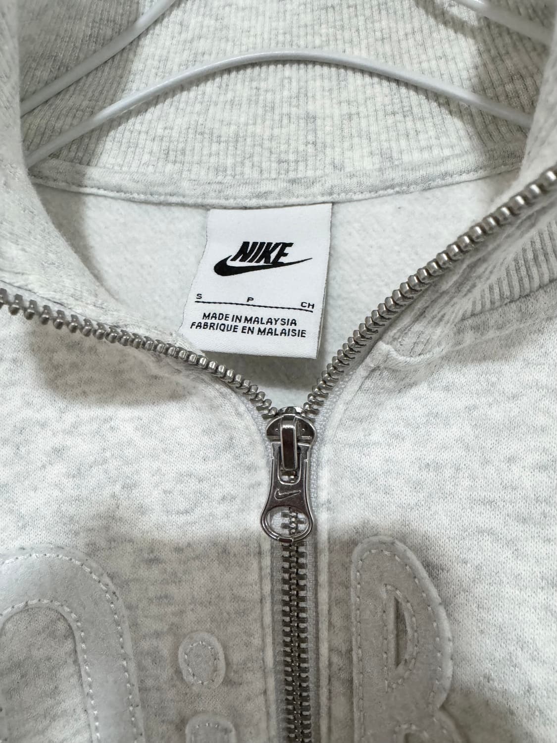 [S] 나이키 스우시 하프집업 크롭 기모 맨투맨  상품이미지2