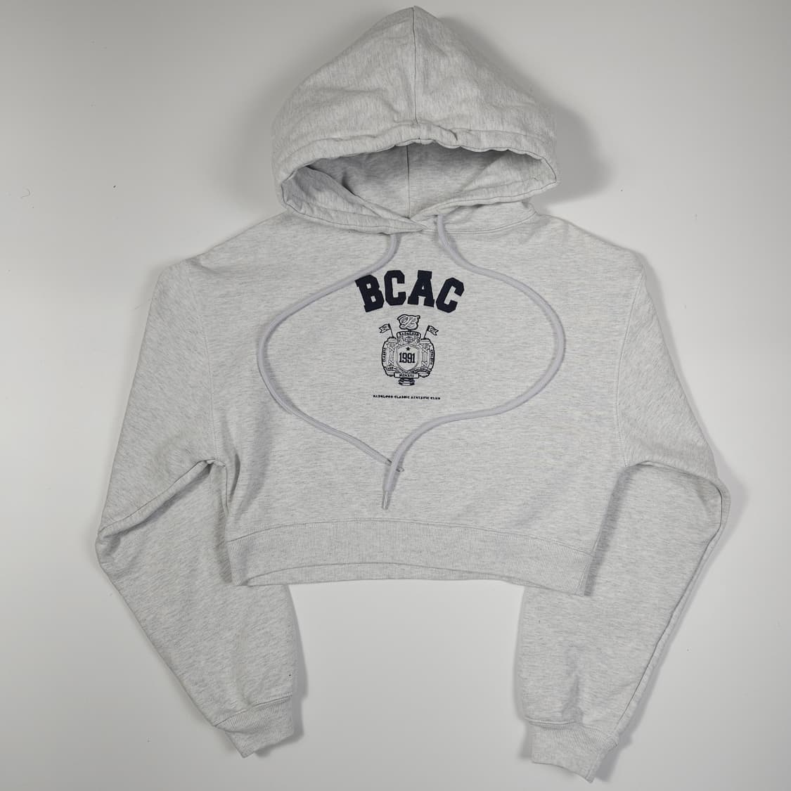 배드블러드 크롭 후드티  상품이미지1