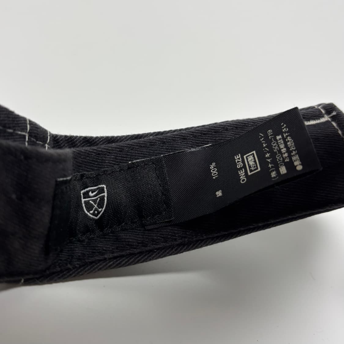 나이키 골프 스우시 빈티지 선 바이저 블랙 상품이미지4