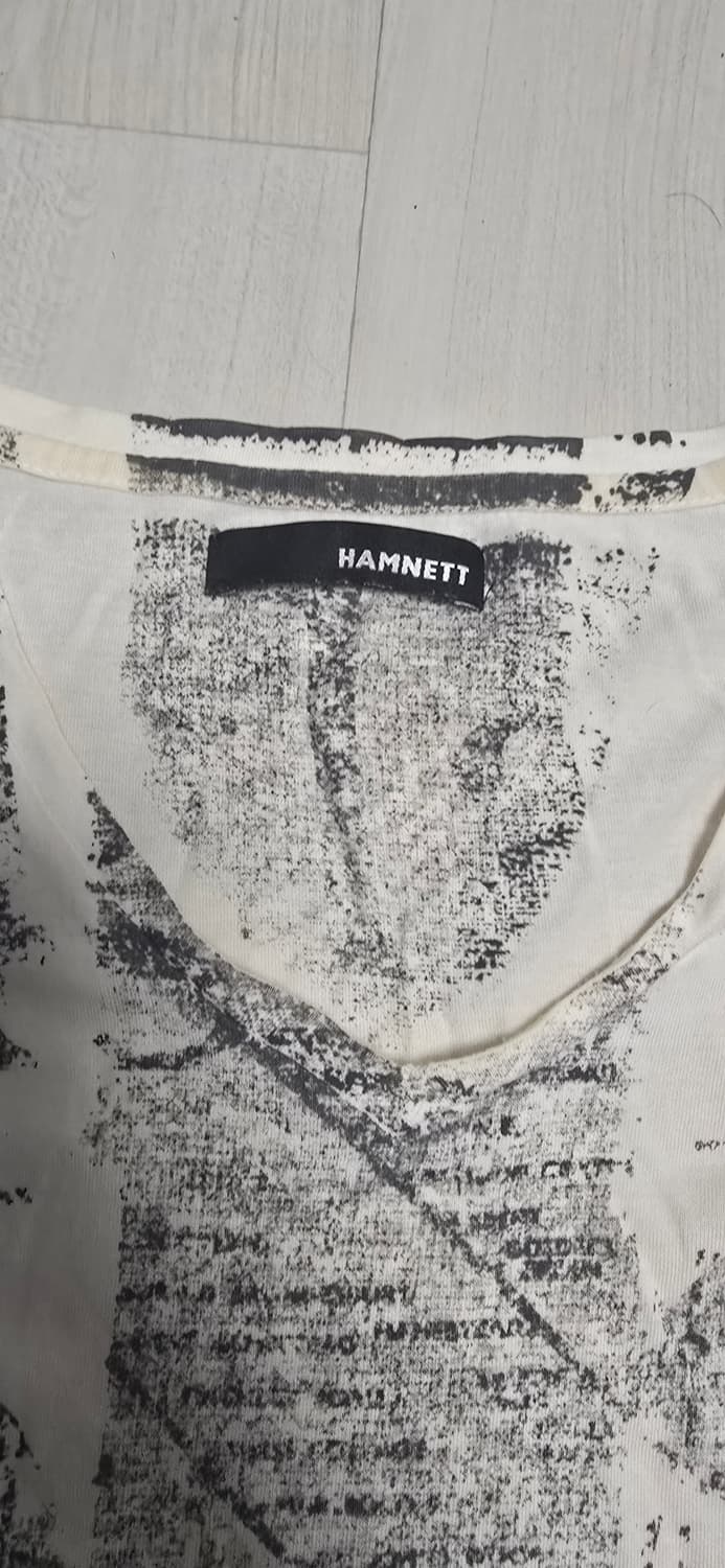 캐서린 햄넷 긴팔 흰색 상품이미지3