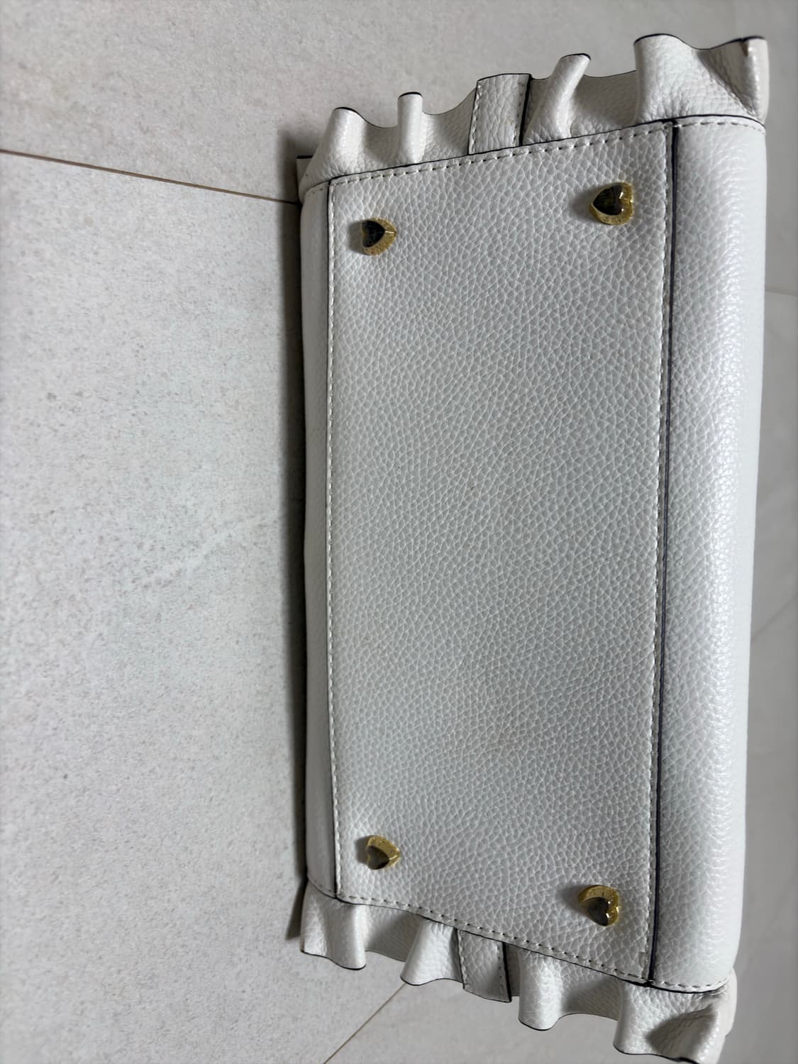 사만사배가 화이트 플래터 토트백 양지뢰 양산형  상품이미지6