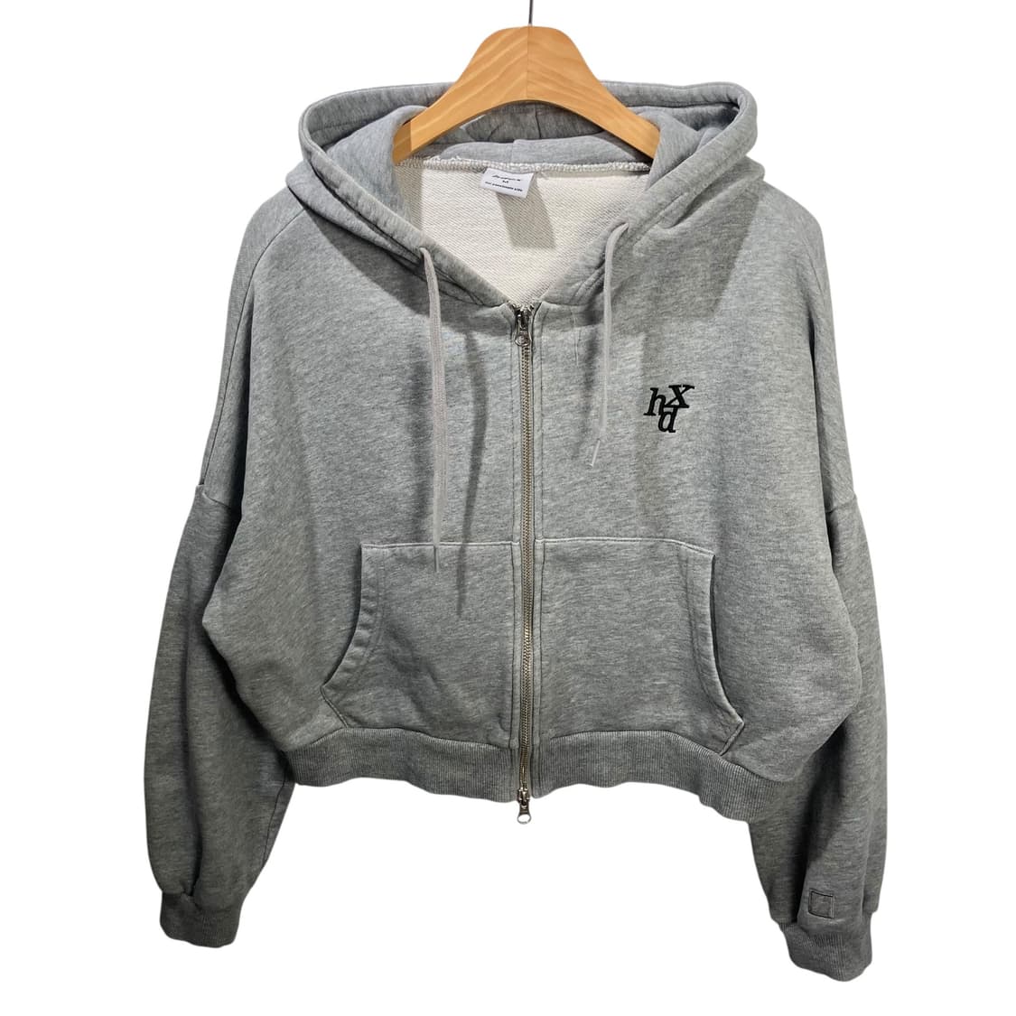 에이치덱스 투웨이 크롭 후드집업 상품이미지2