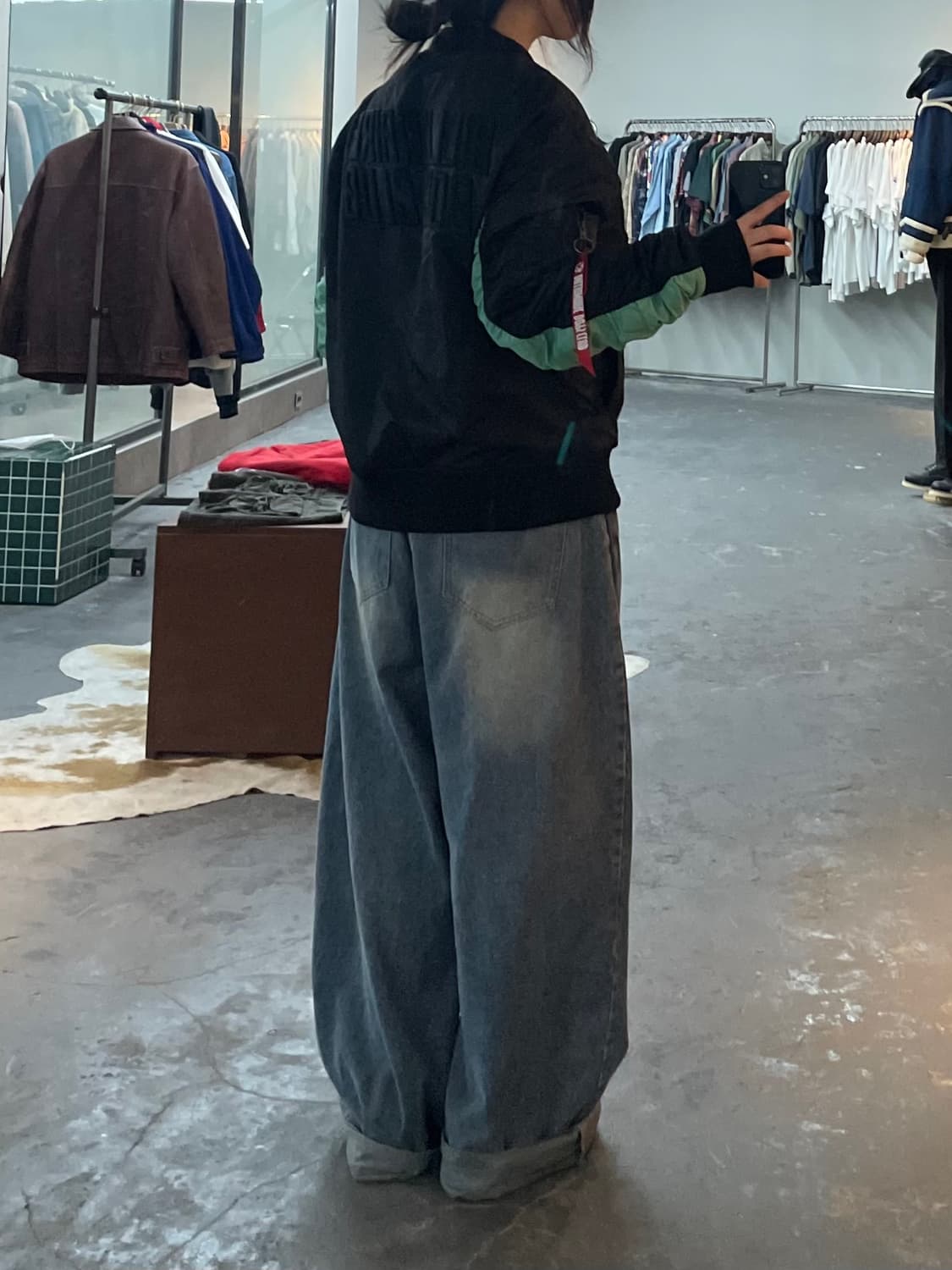 빌리네어보이즈클럽 나일론 플라이트 MA-1 자켓 H2330 상품이미지2