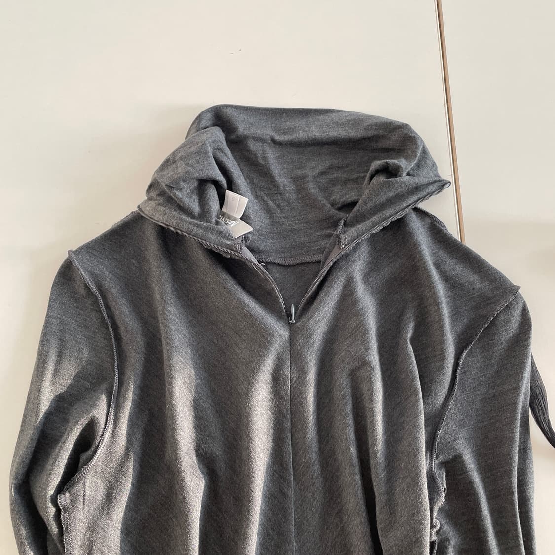 막스마라 딱붙 폴라 그레이 긴팔 티셔츠 상품이미지6