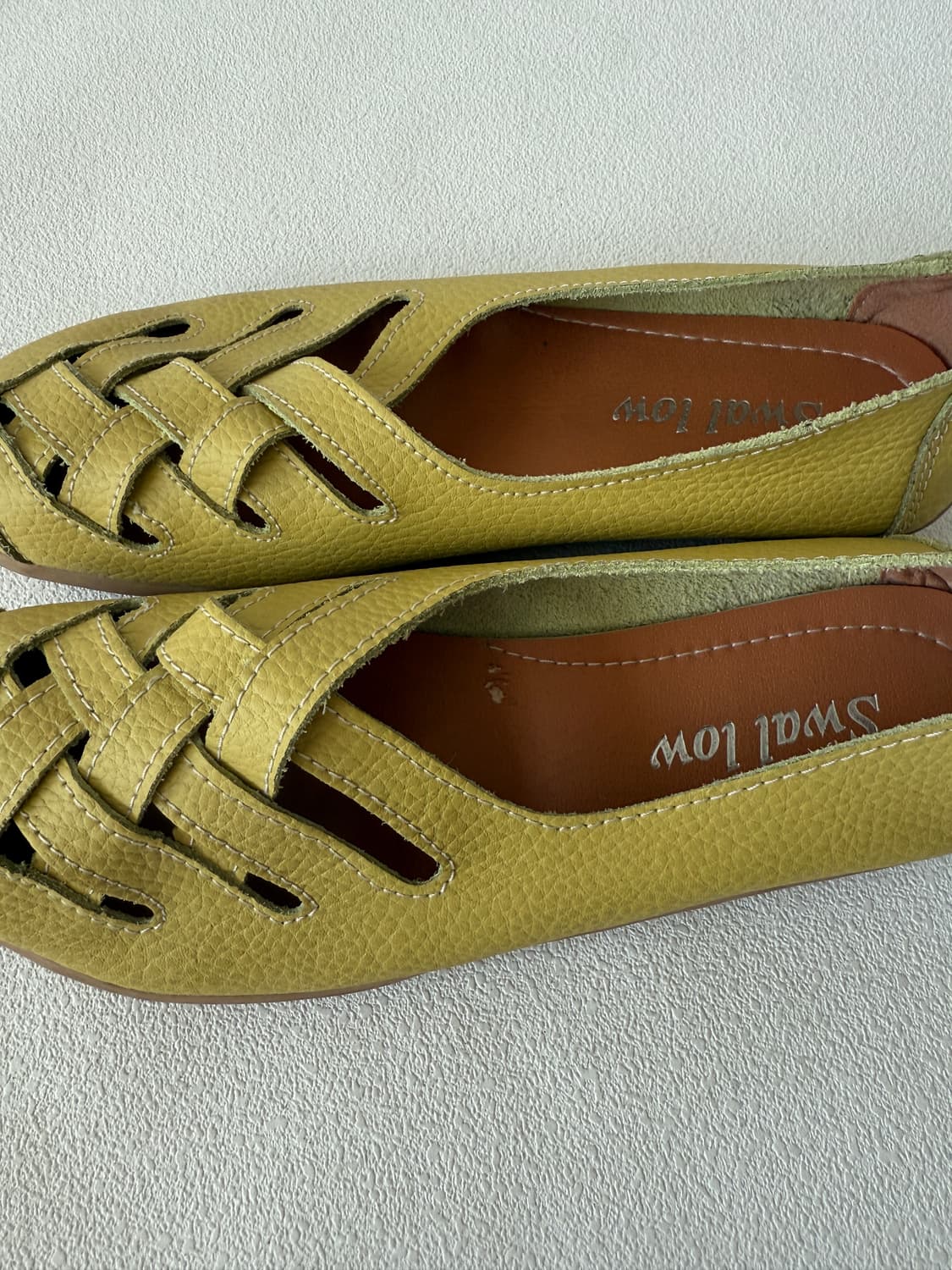 [EU37]Pre owned 레더 플랫슈즈 상품이미지7