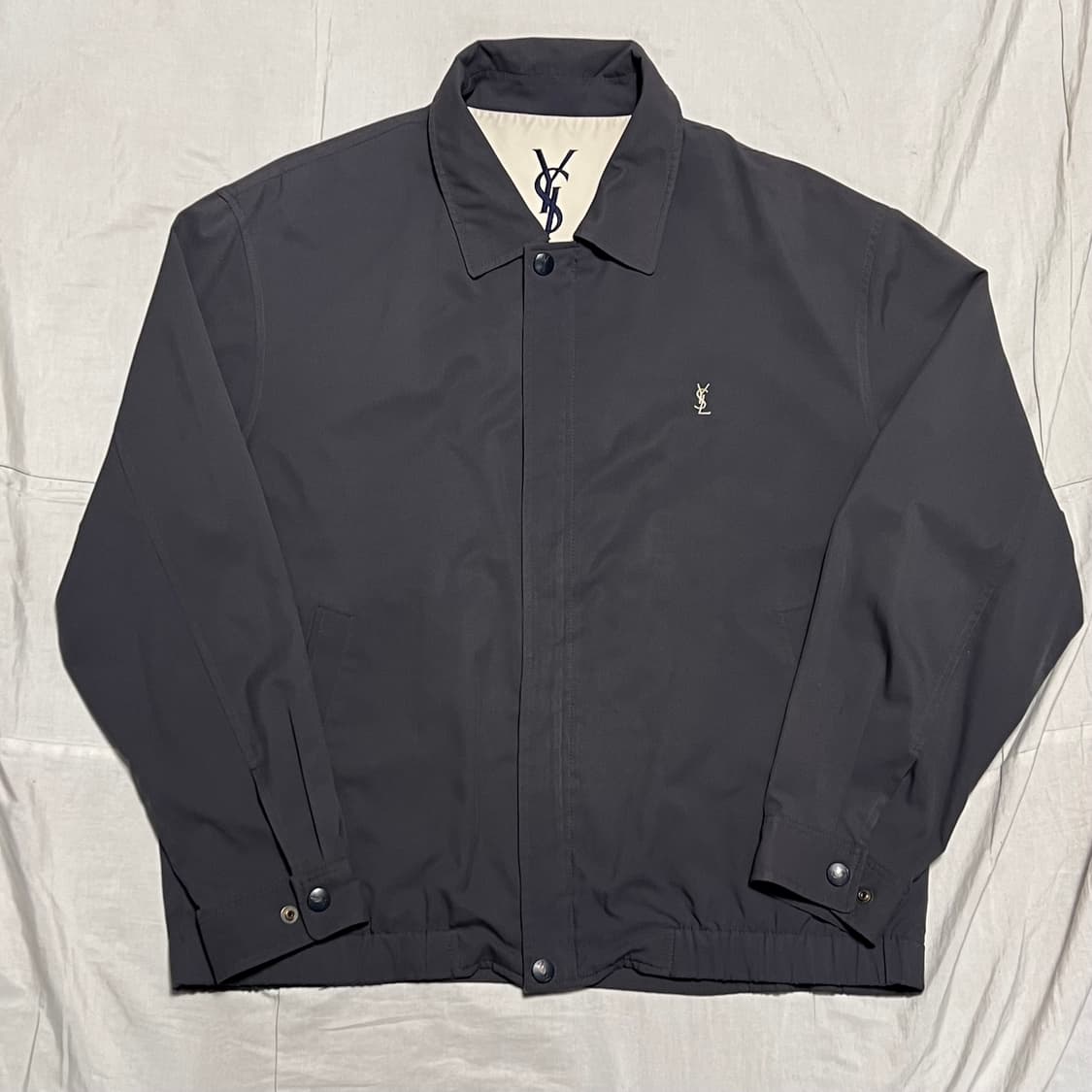 105 입생로랑 블루종 자켓 상품이미지2