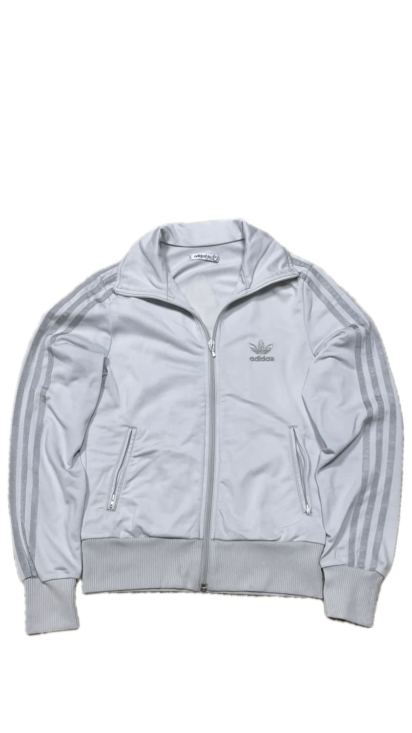 아디다스 파이어버드 실버 하늘 회색 져지 트랙탑 상품이미지1
