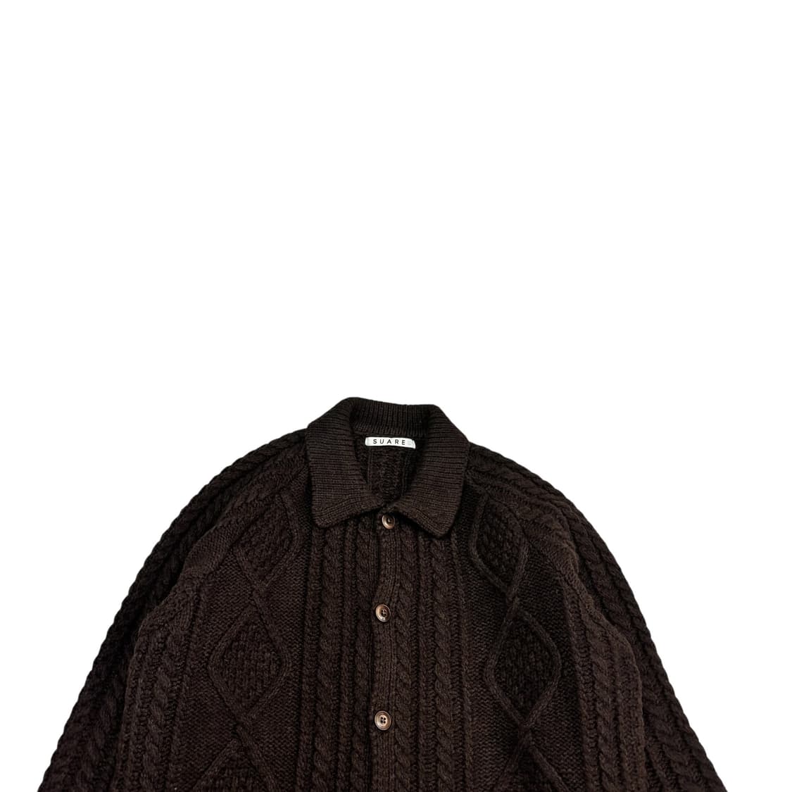 수아레 에어울 아란 니트 가디건 상품이미지2