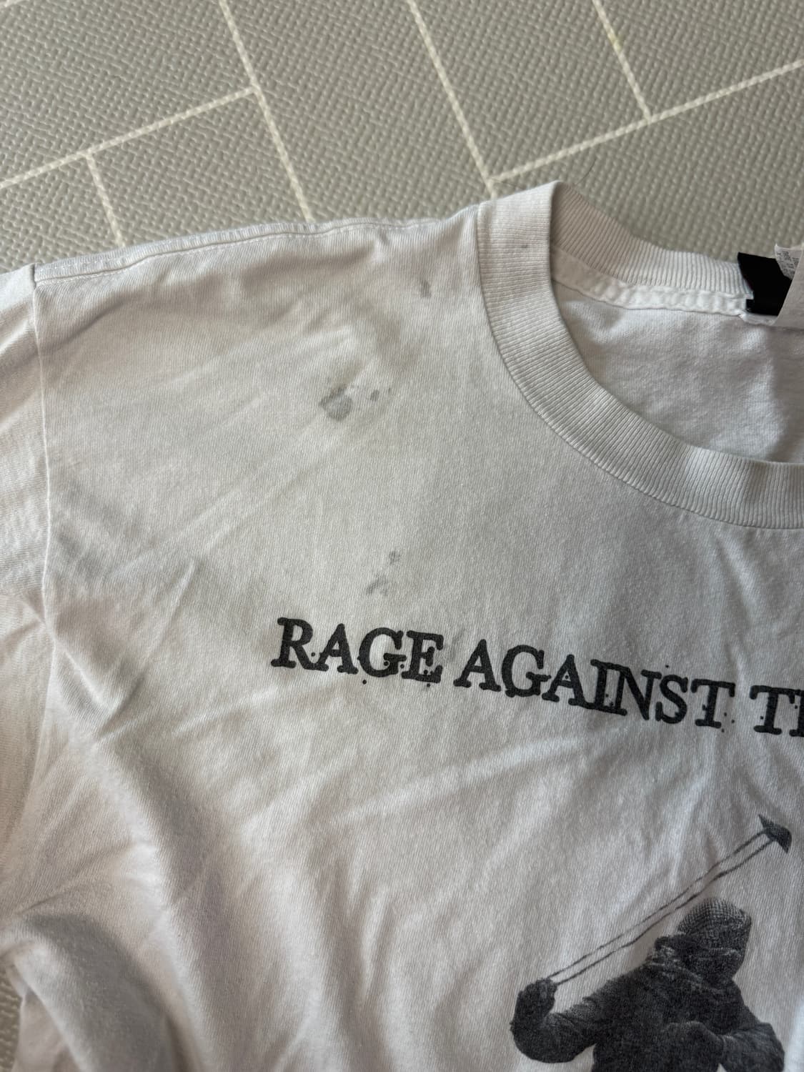 [XL] 빈티지 90s ratm 레이지어게인스트더머신 밴드티 상품이미지4