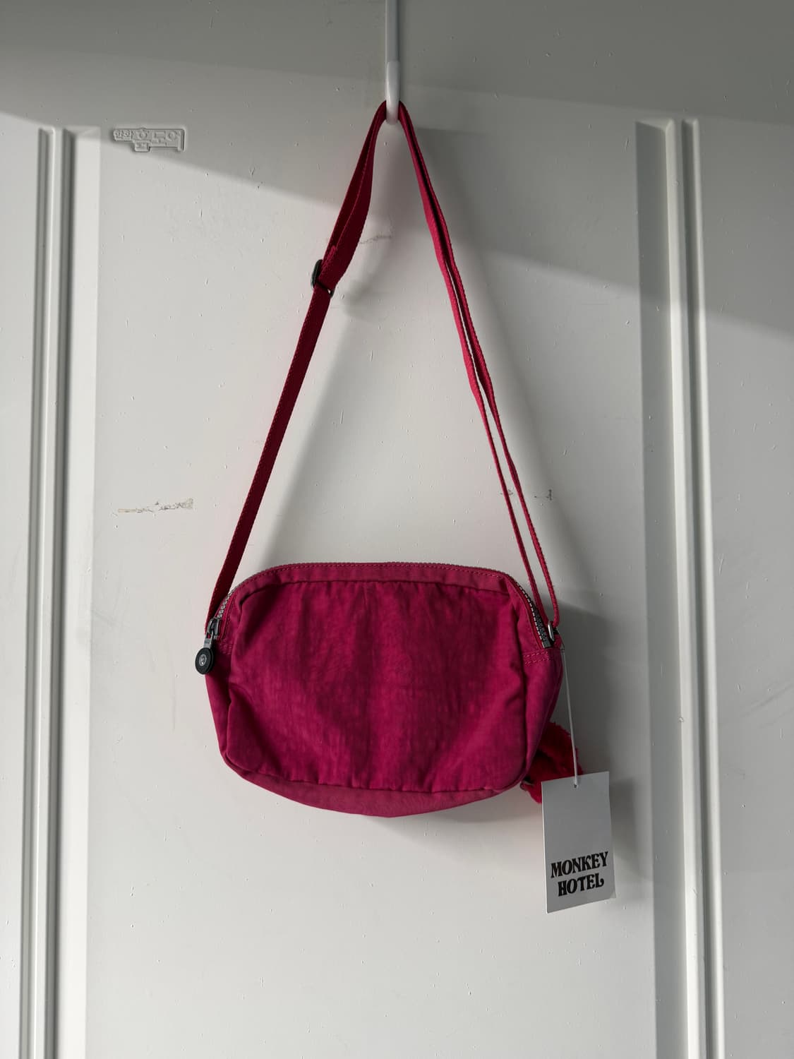 빈티지 키플링 핑크 미니크로스백 상품이미지6