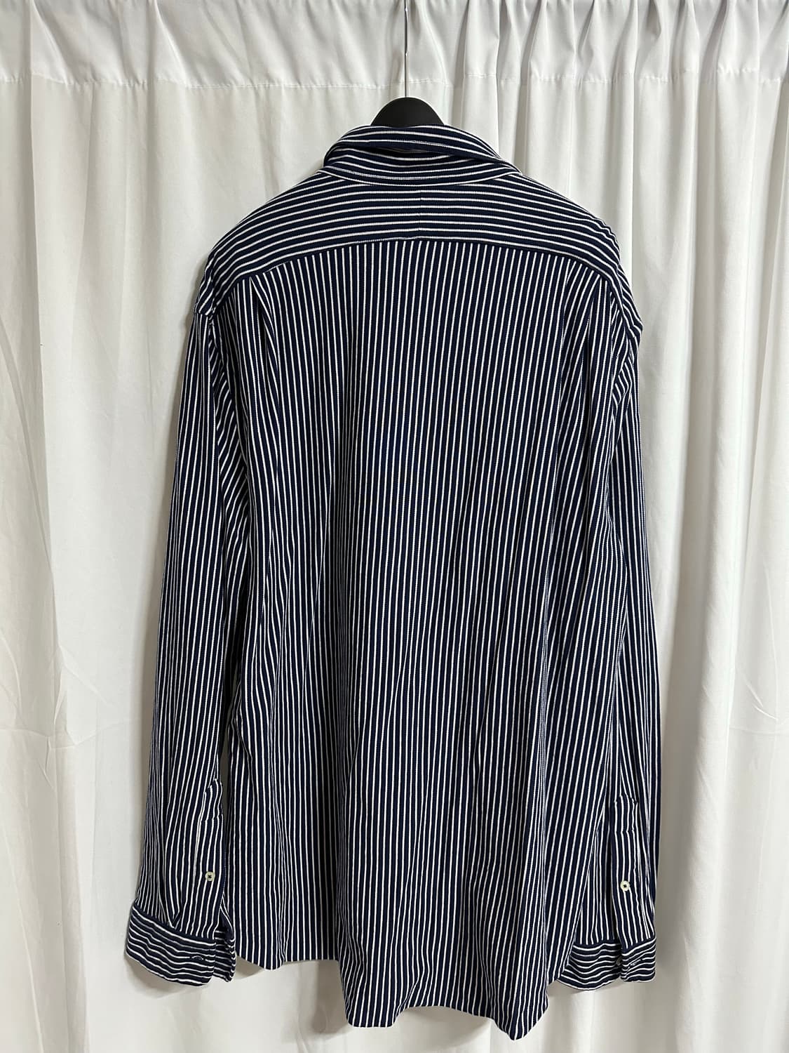 no.151 폴로 랄프로렌 옥스포드 니트스트라이프 셔츠 남방xxl 상품이미지5