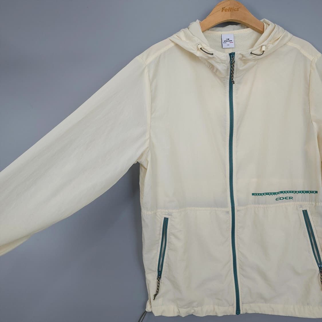 아이더 EIDER 기능성 바람막이 자켓 아이보리 M 상품이미지2