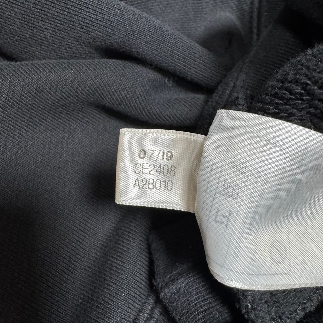 (바배) 아디다스 빅로고 기모 후드티 상품이미지5