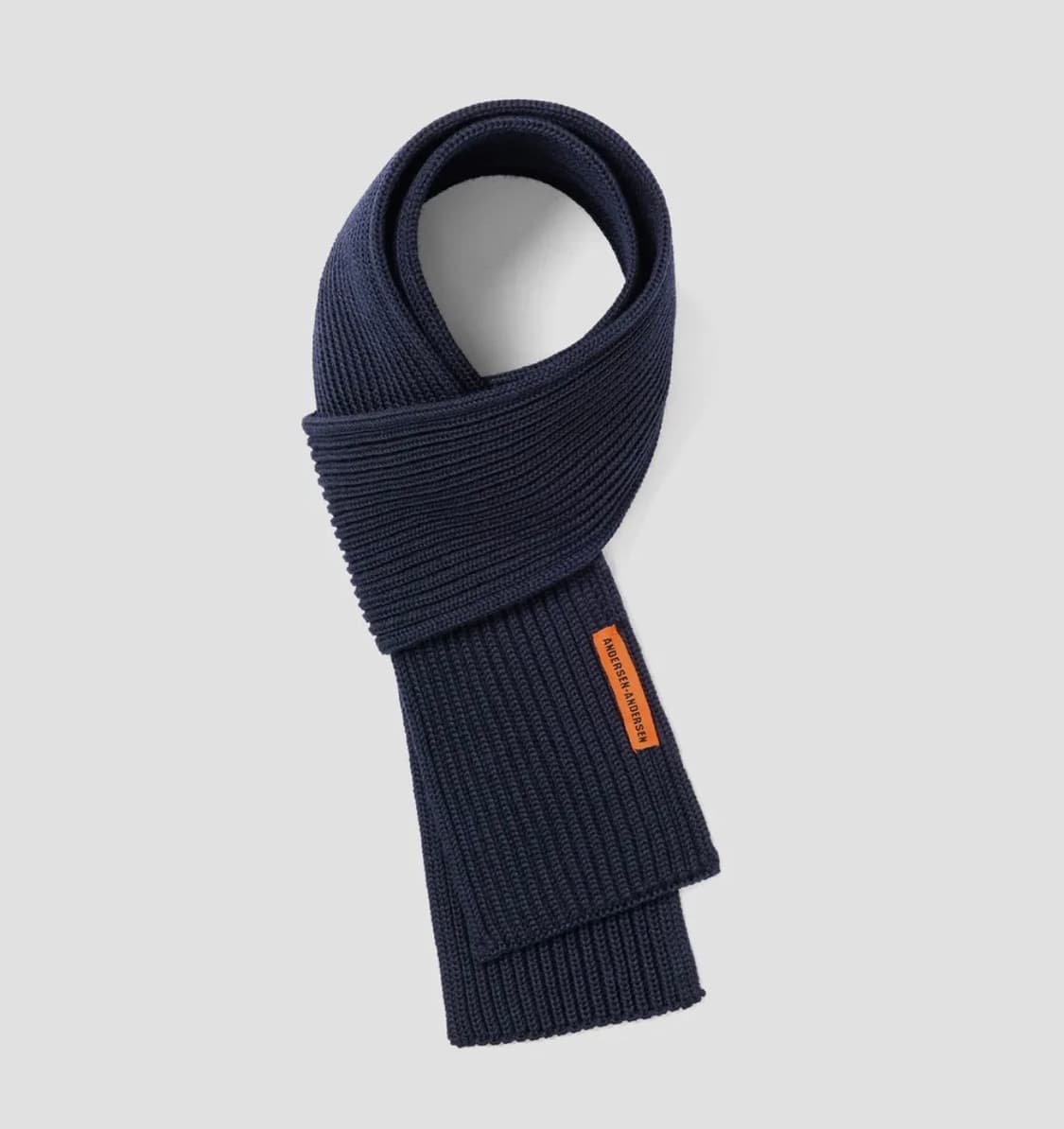 안데르센 안데르센 숏 머플러 네이비 블루 상품이미지1