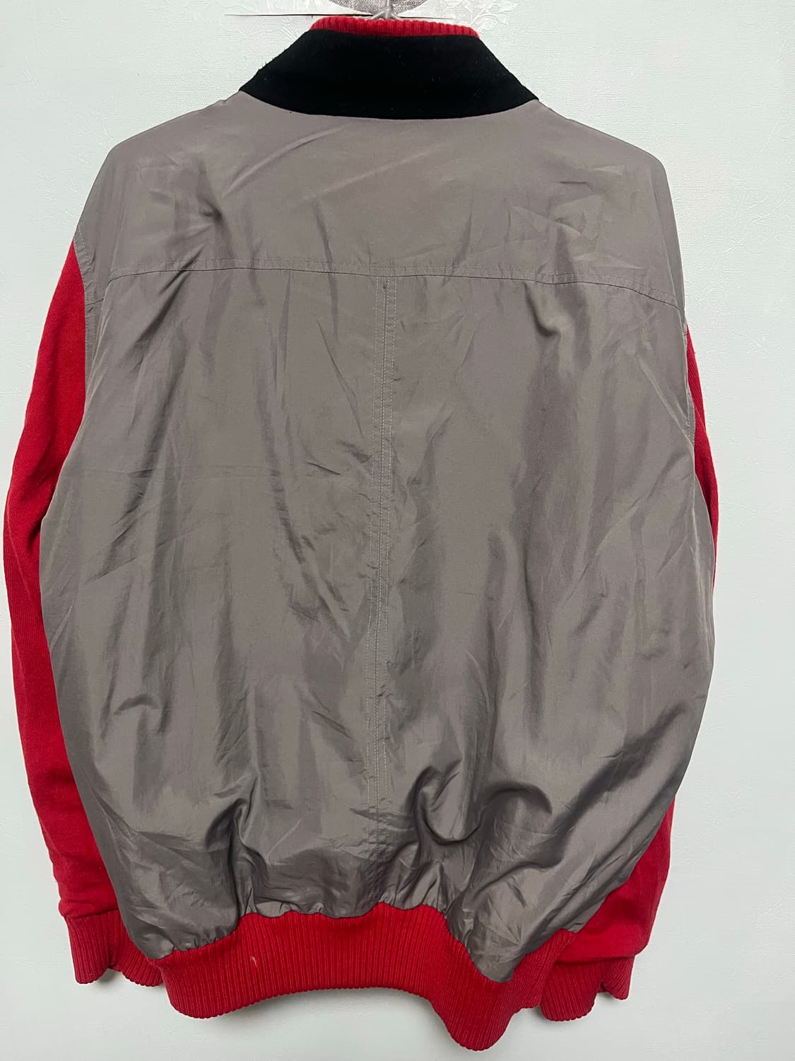 센터폴 CTP 리버시블 니트 집업 레드 상품이미지7