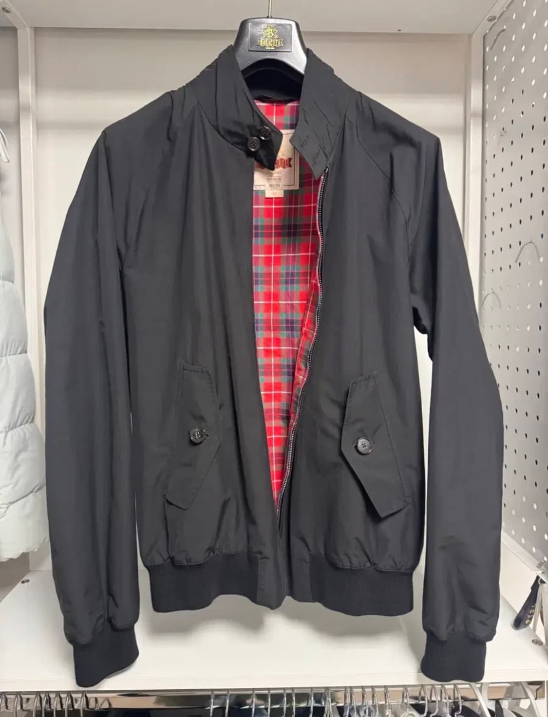 바라쿠타 G9 해링턴자켓 블랙 상품이미지1