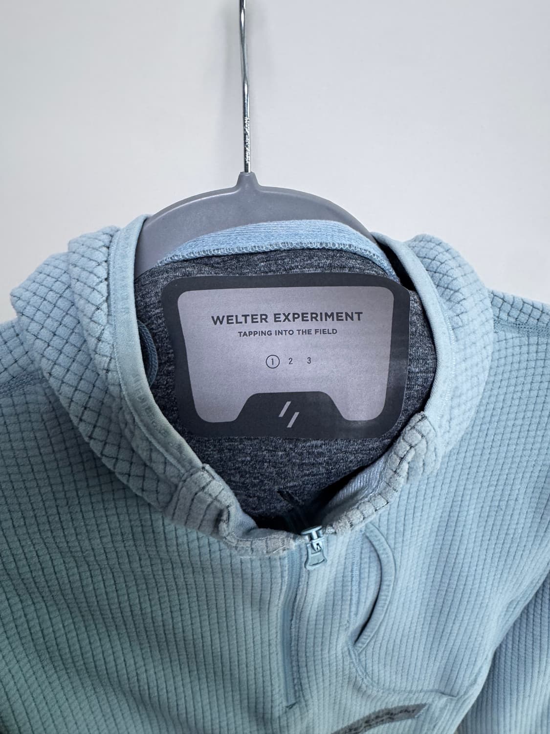 웰터 익스페리먼트 플리스 반집업 후드 상품이미지3