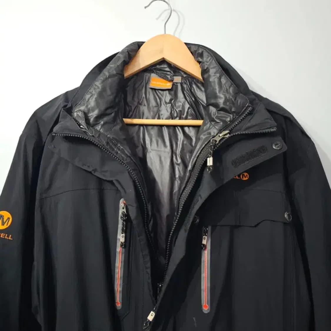 머렐 opti-shell 블랙 자켓 105 상품이미지9