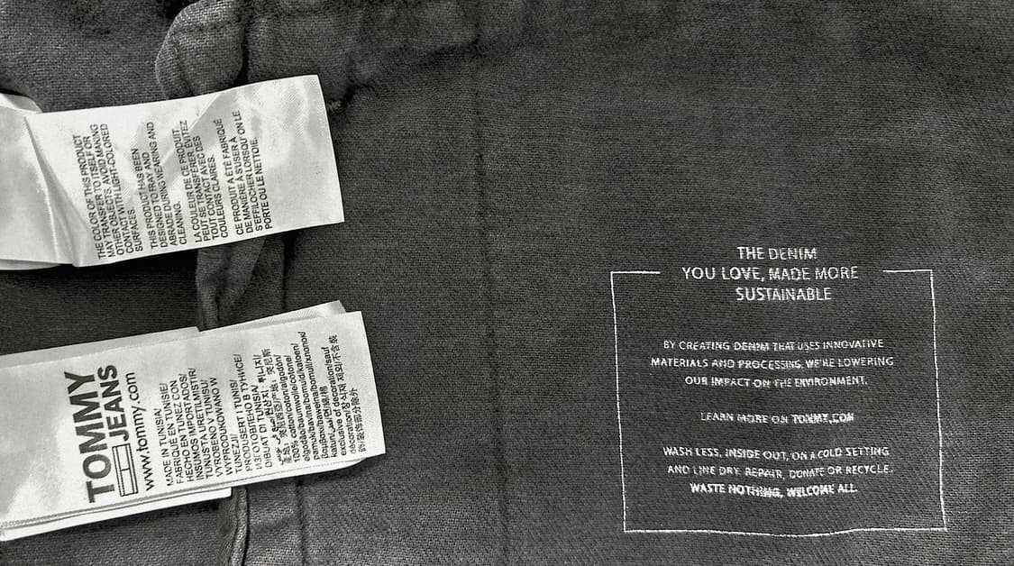 {새상품/초레어} 타미 흑청 데님 자켓 [L] 상품이미지8