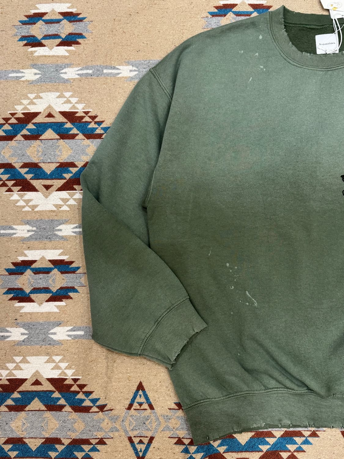 [XL] 사스콰치패브릭스 빈티지 스웻셔츠 올리브 상품이미지2