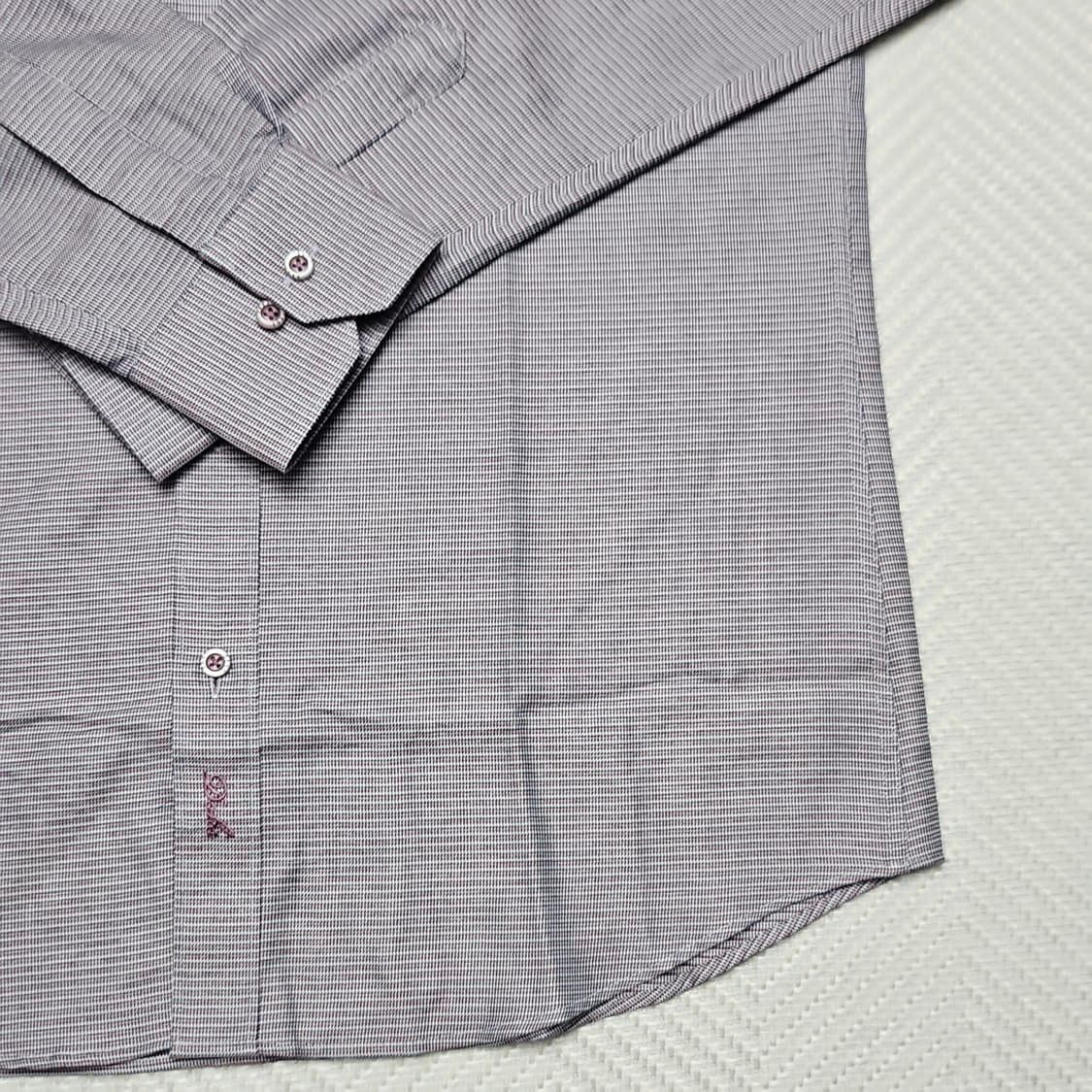 닥스(DAKS) 남성 컴포트 슬림핏 체크 셔츠 95 상품이미지6