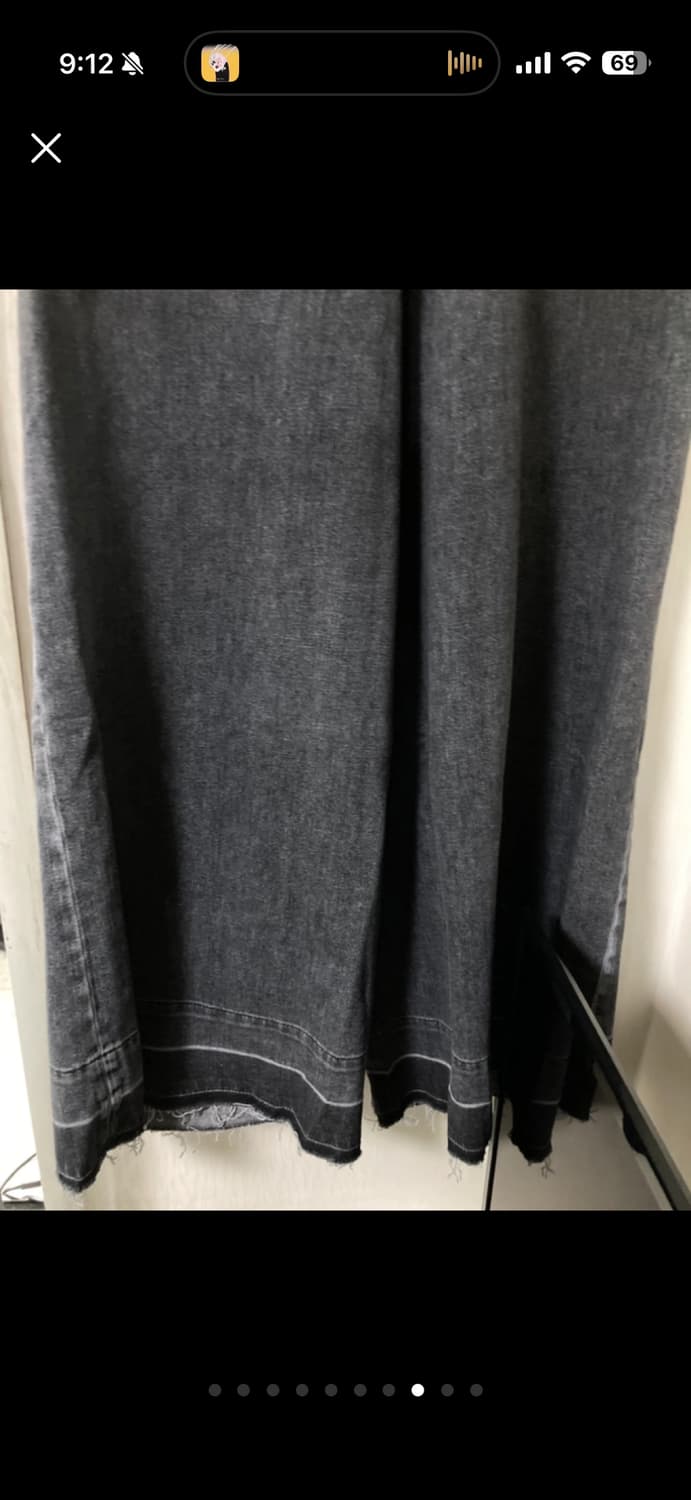 R13 / 그레이 와이드 데님팬츠 / 28 상품이미지8