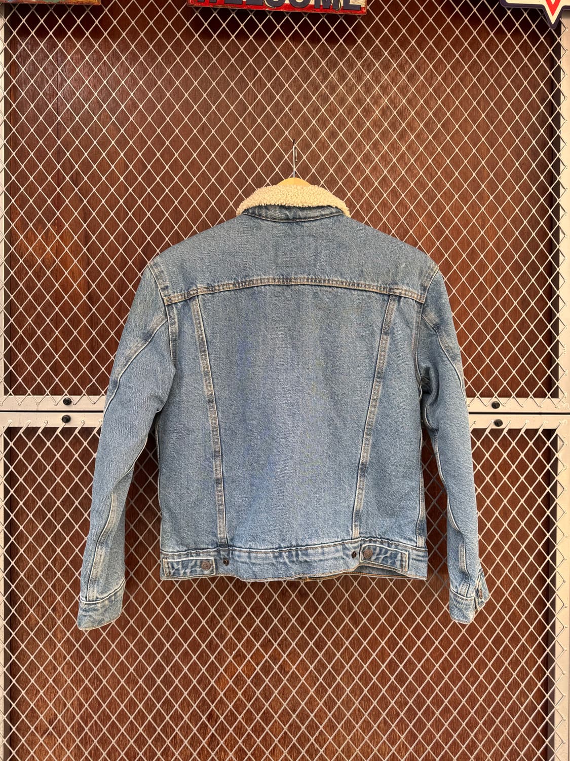 리바이스 데님 쉐르파 양털 트러커 자켓 청자켓 S 상품이미지4