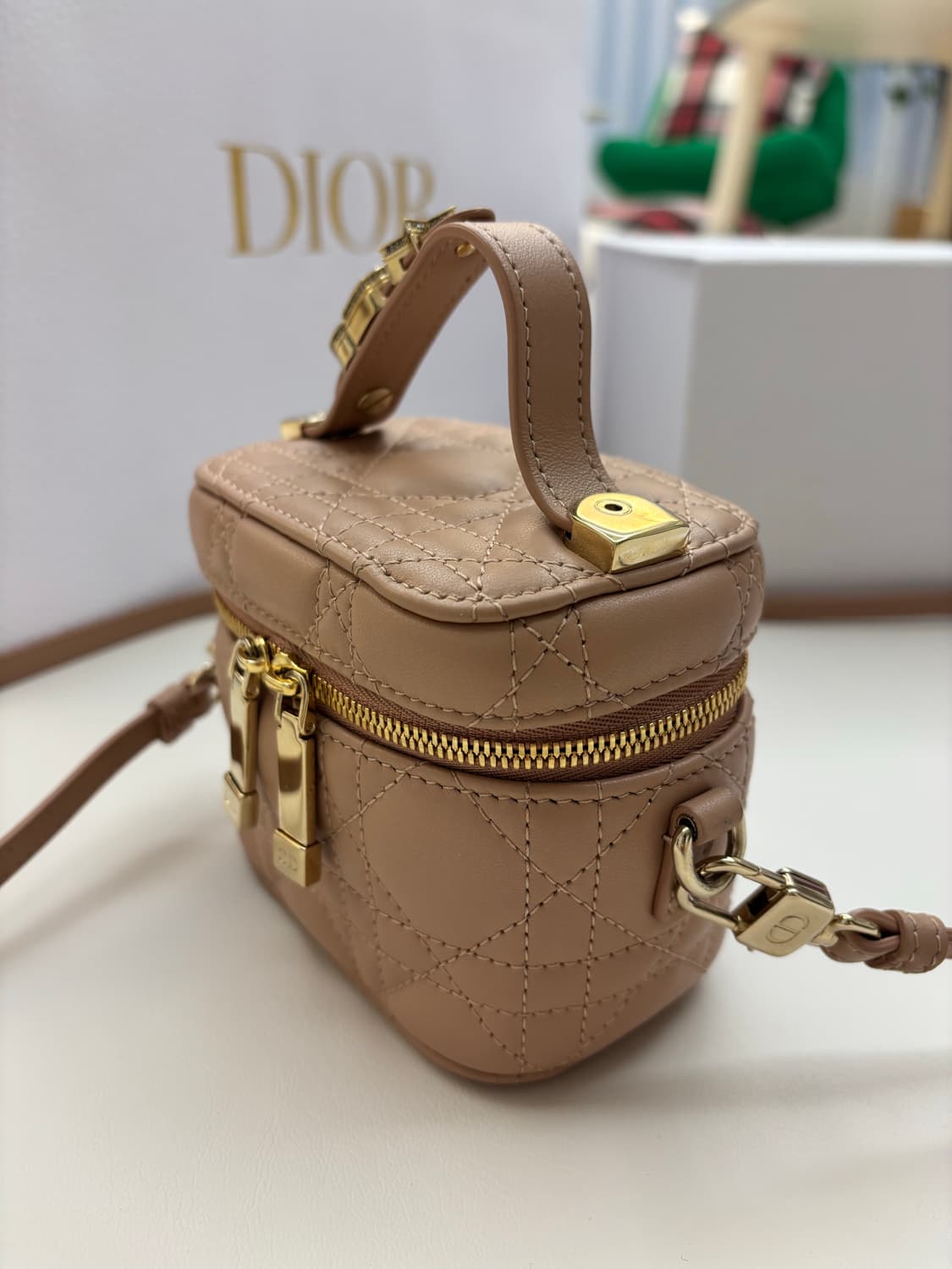 디올 마이크로 베니티 로즈드방 뉴버전 (2025.02 구매) 상품이미지4