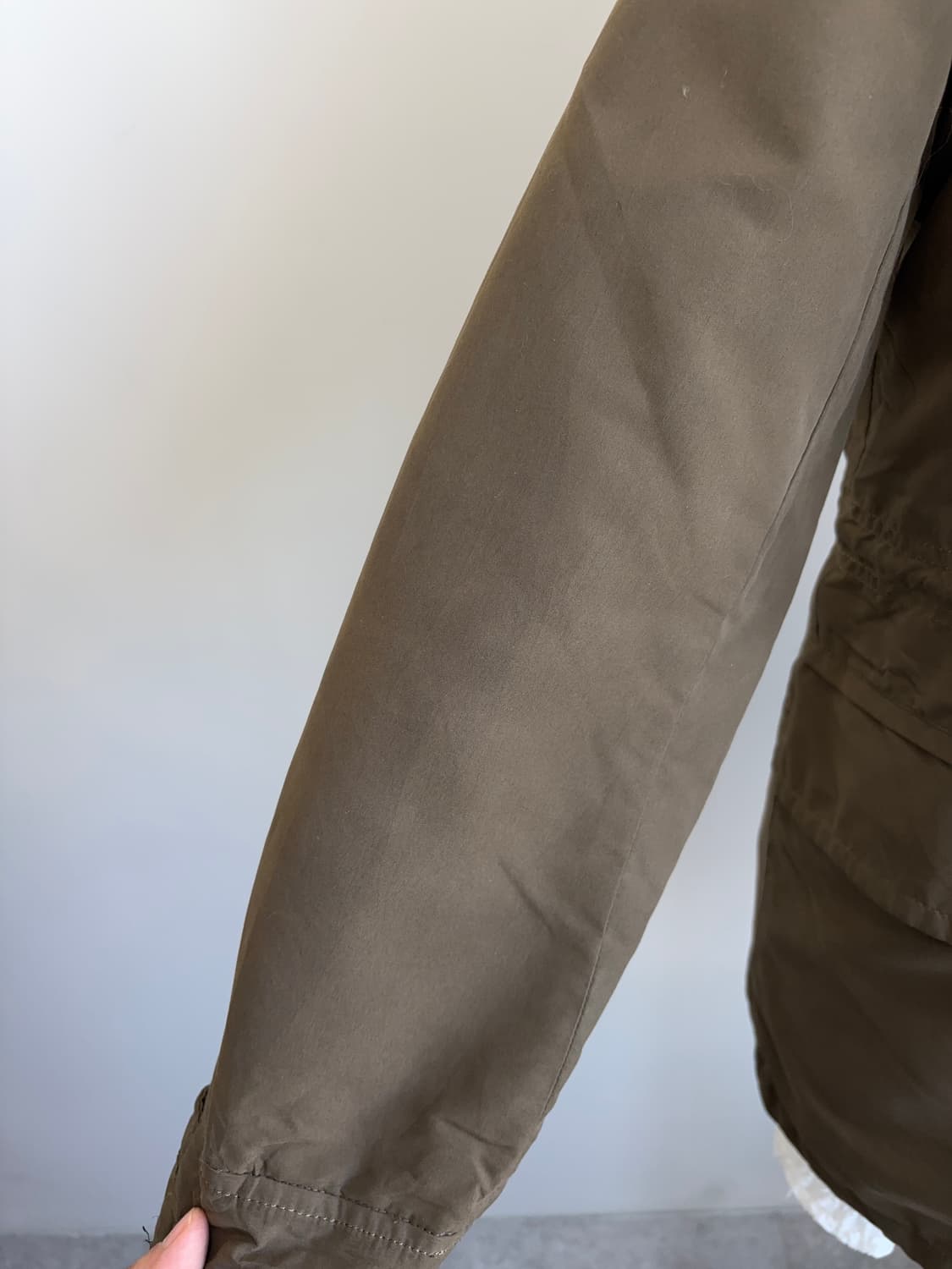 라쿤 내피 카키브라운 야상 점퍼 상품이미지9