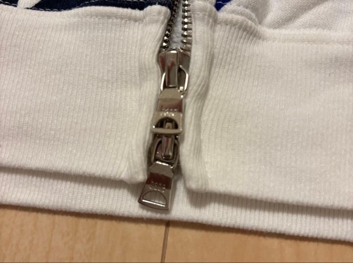 베이프 스타 패턴 샤크 후드 집업 상품이미지6