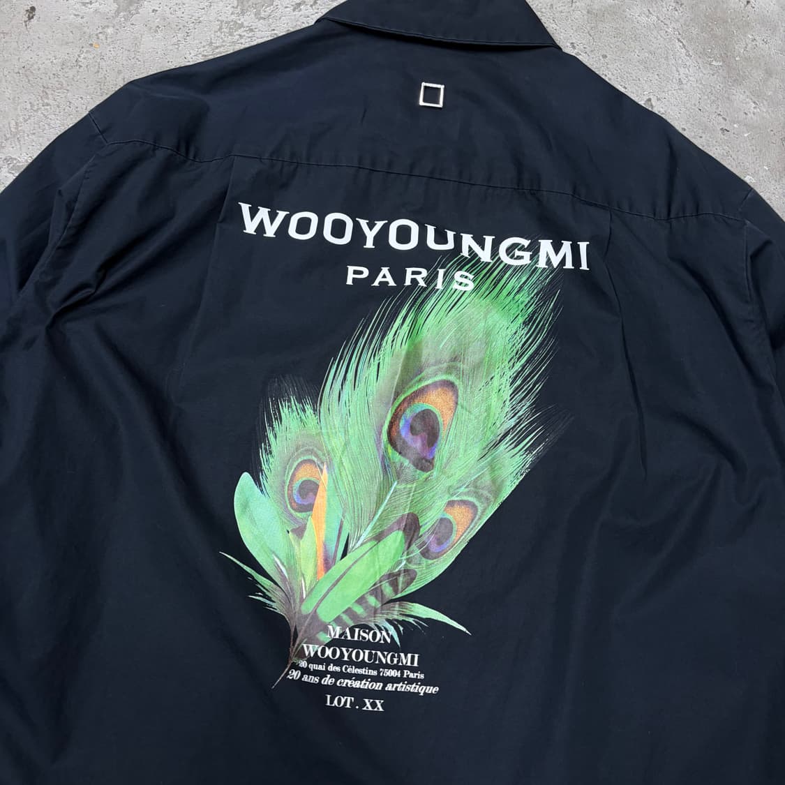 우영미 깃털 백로고 셔츠[2361] 상품이미지2