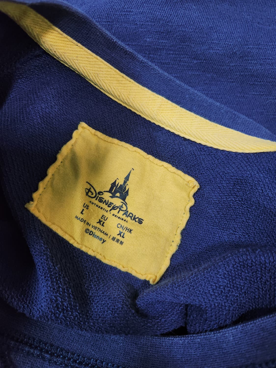 디즈니 원워싱 블루 맨투맨 티셔츠 상품이미지6