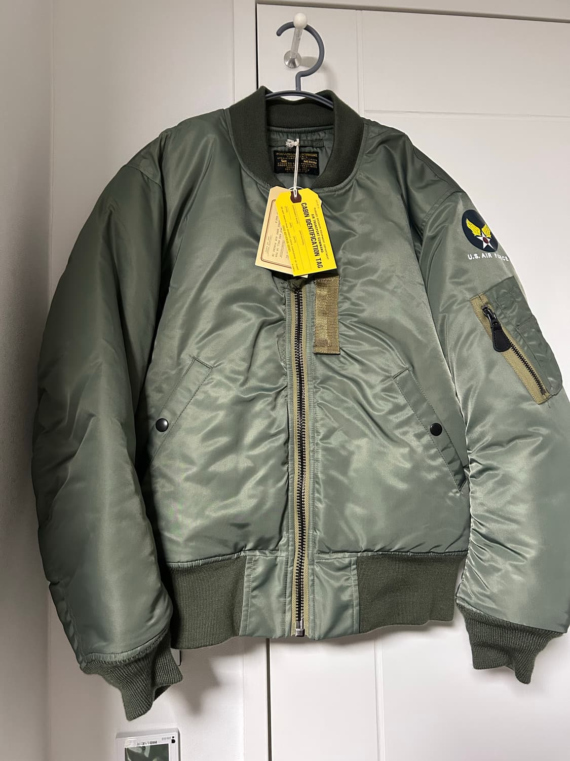 브론슨 ma-1 중국판 M사이즈 상품이미지5