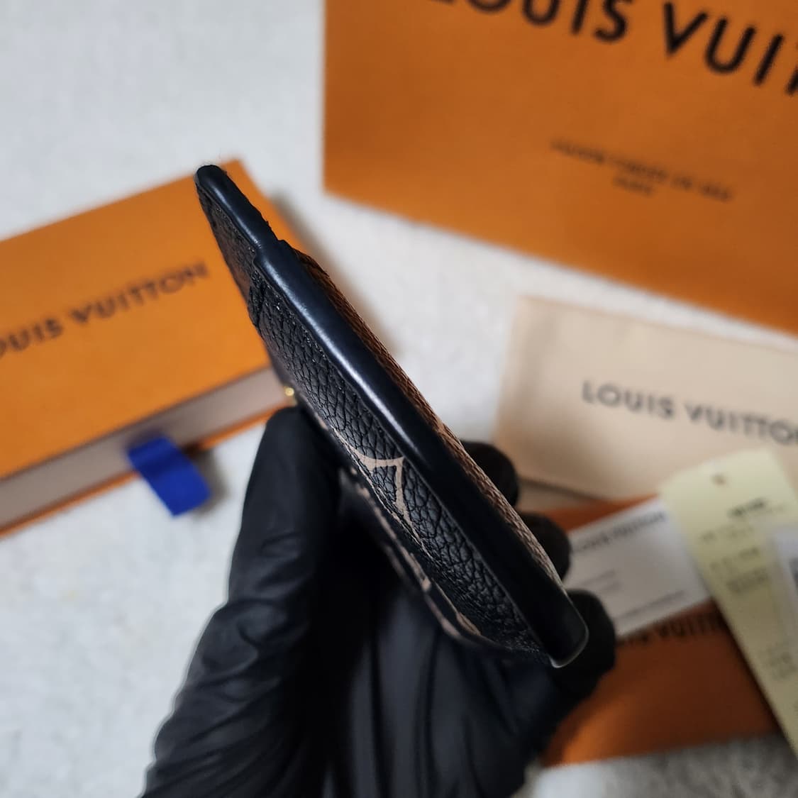 [풀구성]루이비통 앙프렝뜨 바이컬러 카드홀더 카드지갑 상품이미지4