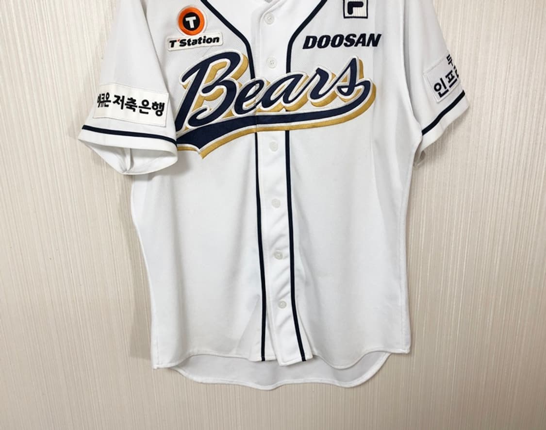 KBO 필라 두산베어스 어센틱 스페셜 홈유니폼/져지 105 #24 오재원 상품이미지3