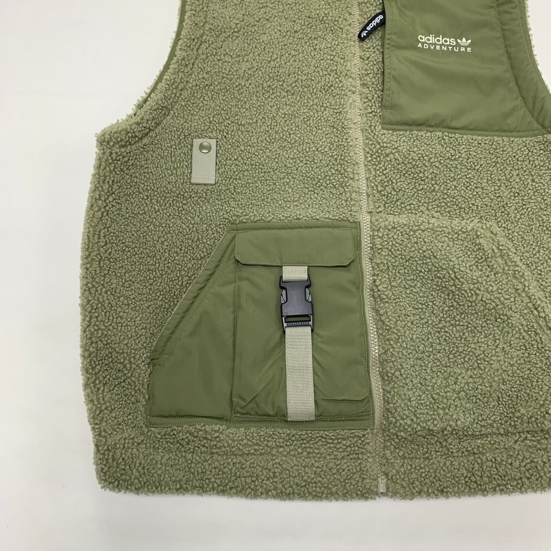 아디다스 어드벤쳐 쉐르파 후리스조끼 베스트 (XL) 상품이미지4