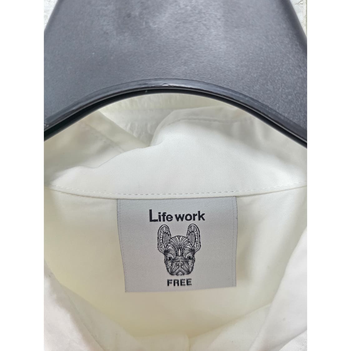 택포_ 라이프워크 화이트 셔츠 FREE 상품이미지2