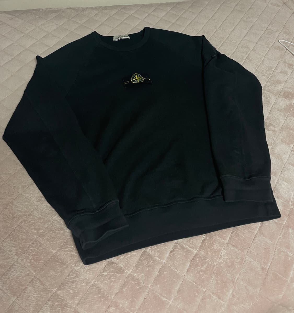 22SS 스톤 아일랜드 맨투맨 블랙 L 상품이미지1