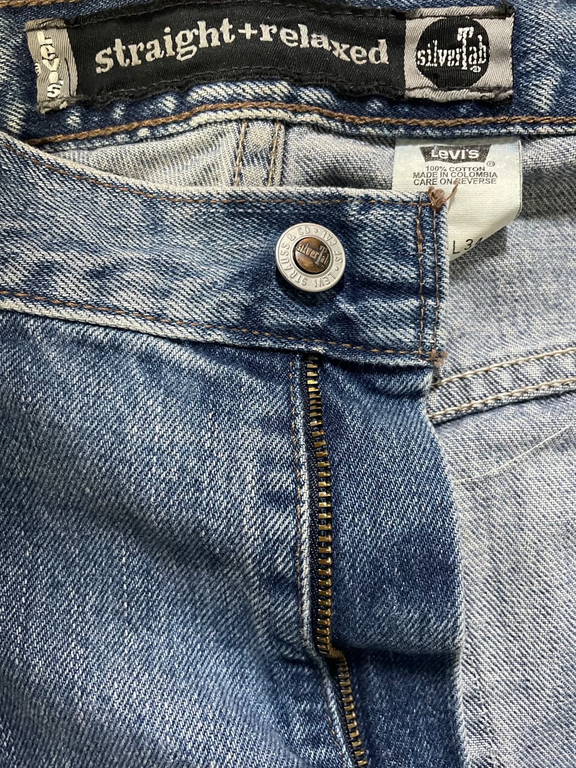 90s 빈티지 리바이스 실버탭 34x34 상품이미지4