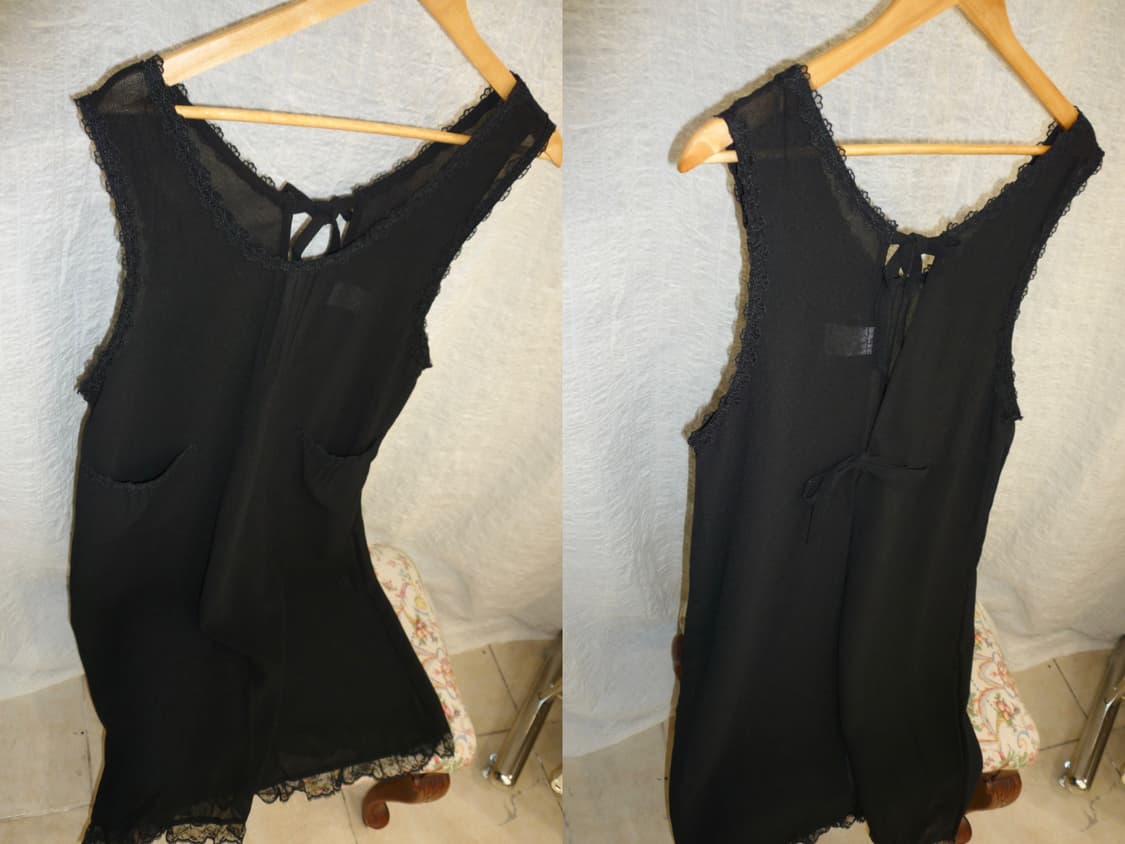 Sheer overlay one-piece 상품이미지6