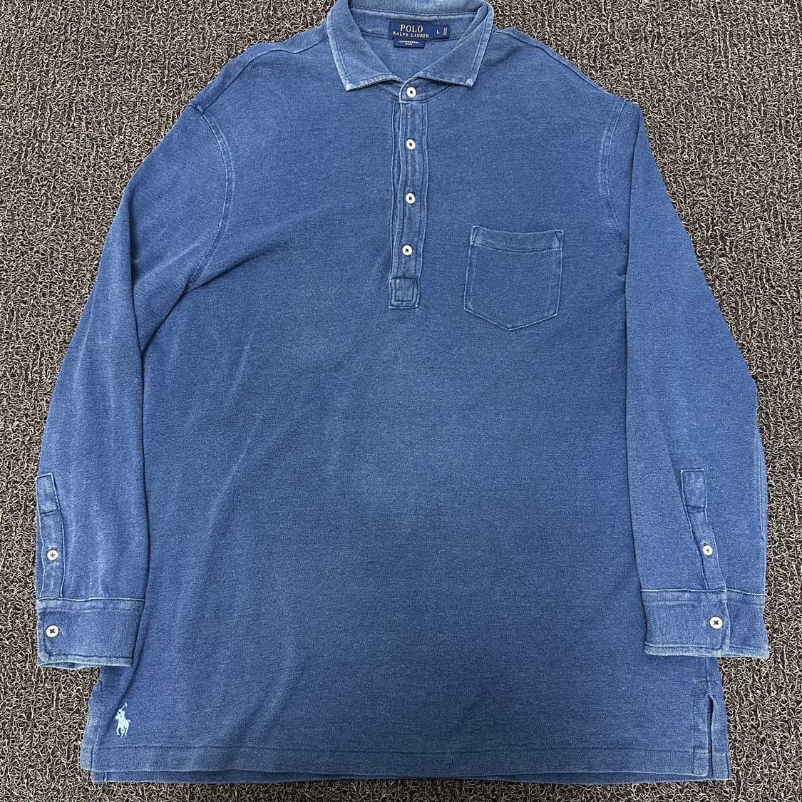 POLO 폴로 랄프로렌 카라티 긴팔티셔츠 L 상품이미지1