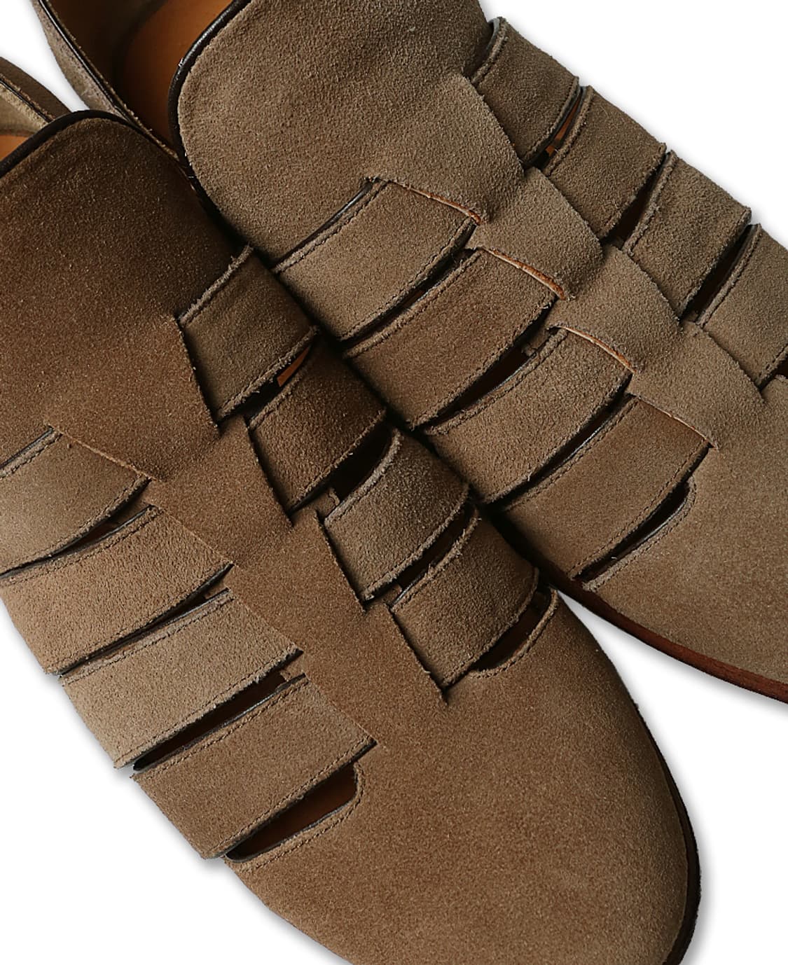 폴페따 [Polpetta] 스웨이드 럭셔리 클래식 구르카 샌들 상품이미지2