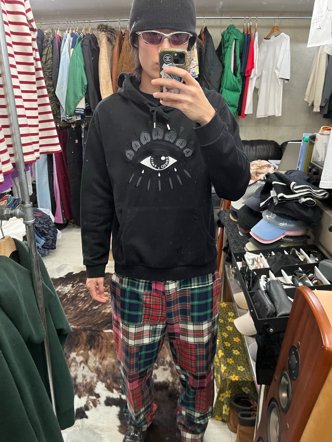 KENZO BIG EYE HOODIE (XL) 상품이미지3