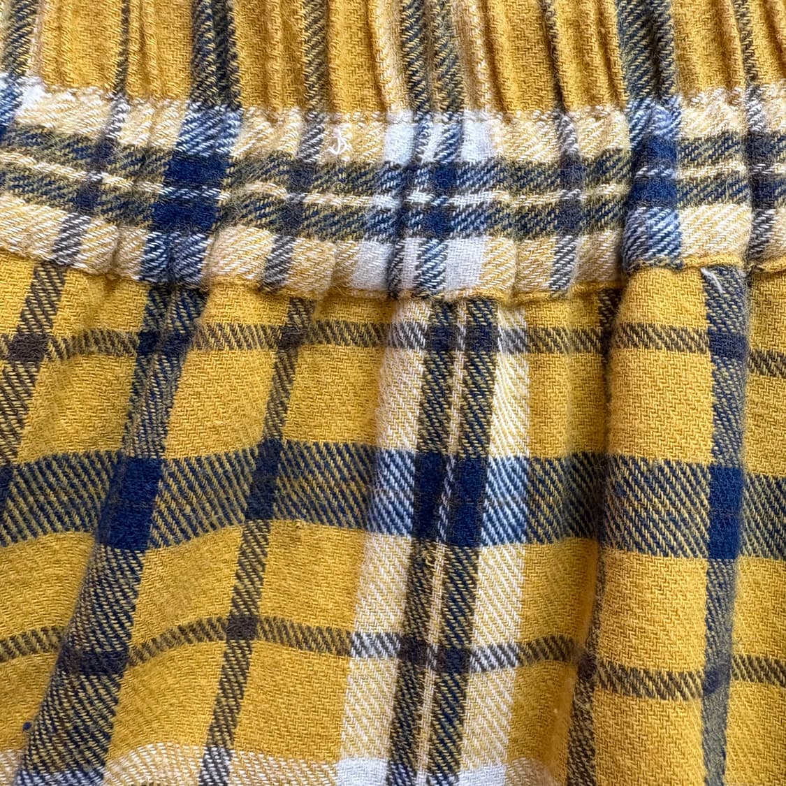 코튼 언발 체크 롱 플레어 스커트 치마 (JPN) 상품이미지4